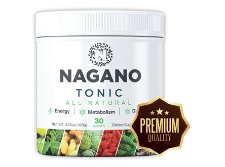 Nagano Tonic aids in fat burning and sustained energy for a balanced lifestyle.