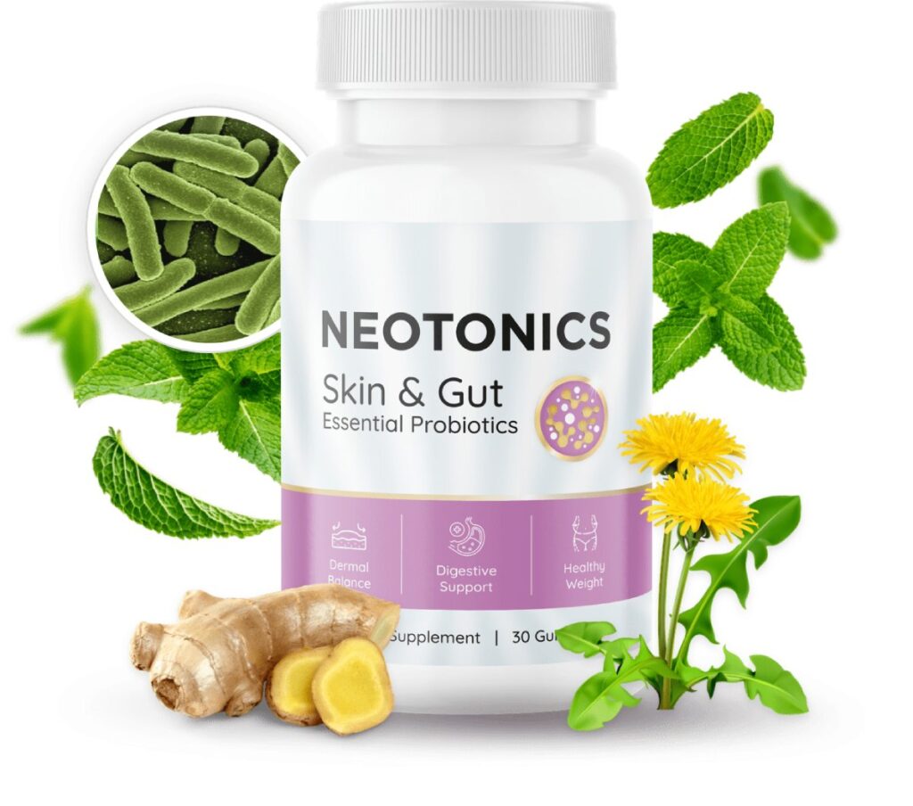 Neotonics helps rejuvenate skin and supports a healthy microbiome.