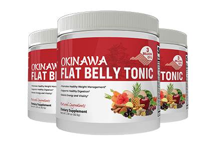 Okinawa Flat Belly Tonic boosts weight loss efforts while supporting overall health.