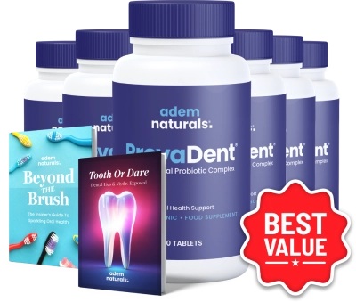 ProvaDent promotes gum health and fresh breath for a confident smile.