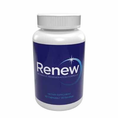 Renew Supplement aids in fat burning and promotes a balanced lifestyle.