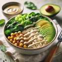 A nutritious vegan meal plan promotes health and aids in weight management.