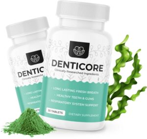 DentiCore promotes strong teeth and healthy gums with its natural care formula.