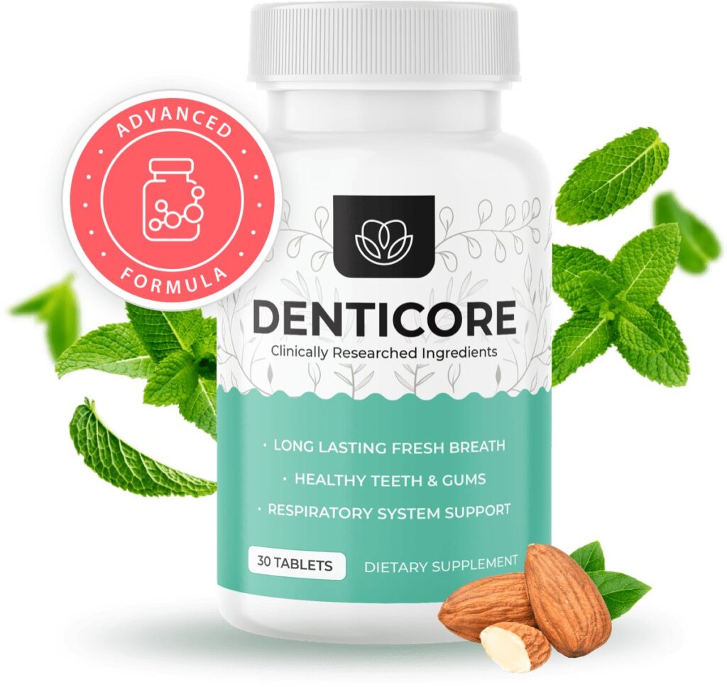 DentiCore enhances gum health and strengthens enamel for a brighter smile.